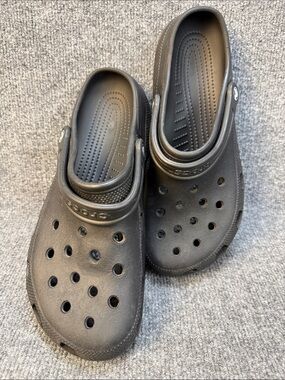 CROCS Classic Black Vent Clogs Men’s 12